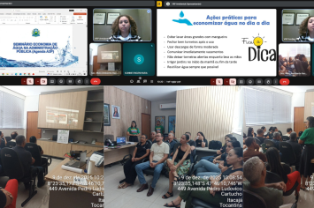 Prefeitura de Itacajá promove palestra da A3P sobre uso consciente da água em formato híbrido