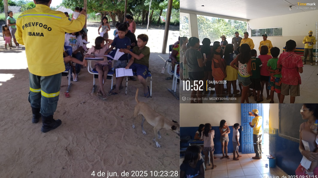 Prefeitura promove palestra de educação ambiental sobre prevenção de queimadas em território indígenas