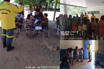 Prefeitura promove palestra de educação ambiental sobre prevenção de queimadas em território indígenas