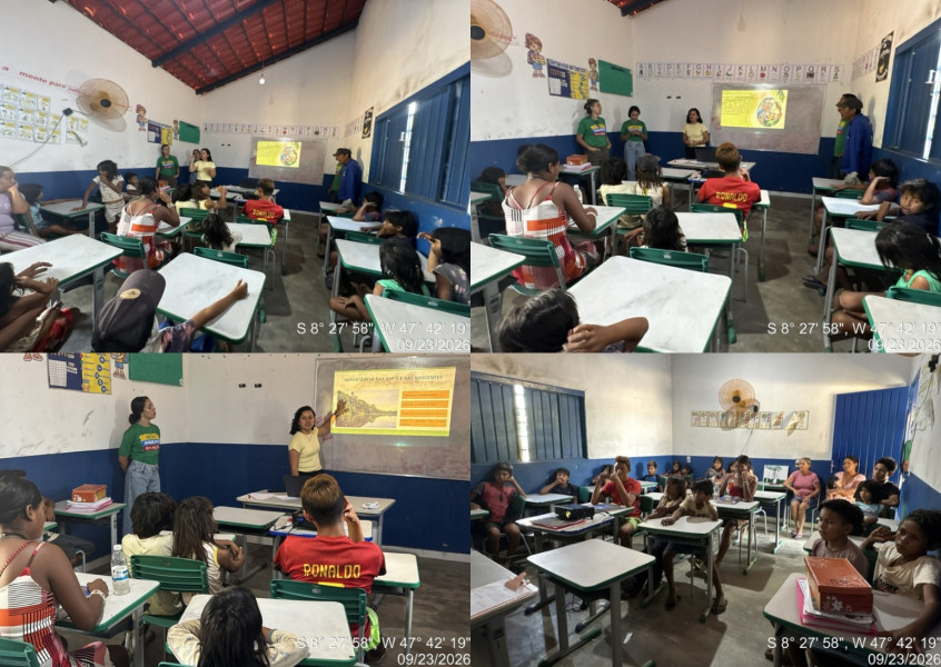 Itacajá realiza Palestra Educativa na Aldeia Indígena Barra