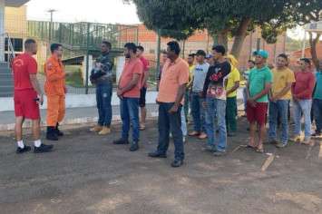 A Prefeitura de Itacajá capacita novos agentes para a Brigada Municipal de Incêndios Florestais
