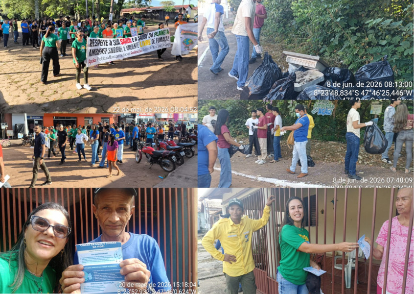 Prefeitura de Itacajá realiza série de mobilizações ambientais para sensibilização da comunidade