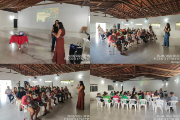 Prefeitura de Itacajá promove palestra sobre preservação das águas do município