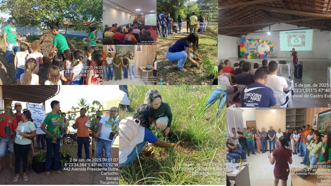 Itacajá mobiliza comunidade com ações educativas na Semana do Meio Ambiente 2025