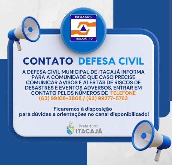 Contato Defesa Civil