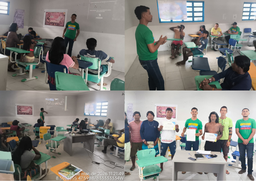 Prefeitura de Itacajá promove capacitação sobre ilpf em território indígena krahô