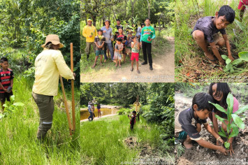 Prefeitura de Itacajá realiza plantio de mudas como ação de educação ambiental na Aldeia Buritizal