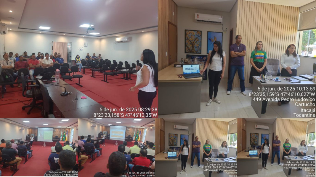 Itacajá realiza palestras sobre meio ambiente e uso consciente da água no Dia Mundial do Meio Ambiente