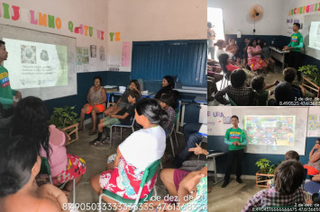 Prefeitura de Itacajá realiza palestra de conscientização na Aldeia Buritizal