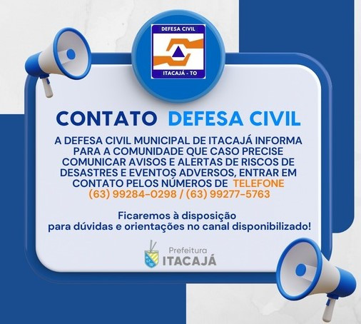 Contato Defesa Civil