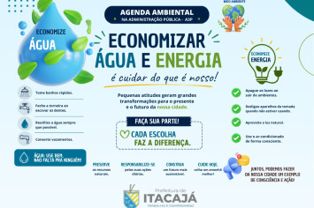 A3P NOS ÓRGÃOS PÚBLICOS: SERVIDORES CONSCIENTES ECONOMIZAM ÁGUA E ENERGIA