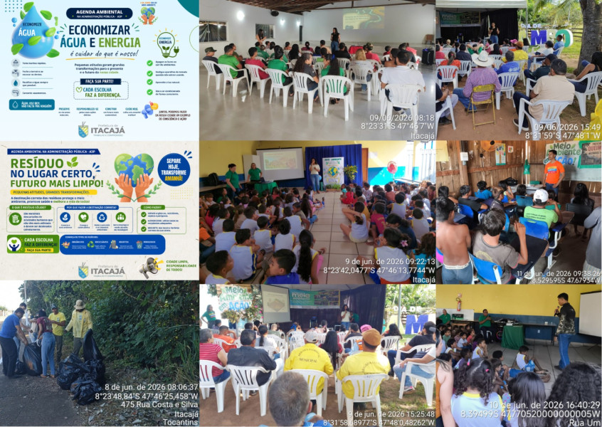 Itacajá promove semana municipal do meio ambiente com ações de educação ambiental e conservação dos recurso