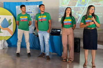Município realiza vento sobre sustentabilidade e preservação da água com foco na reciclagem