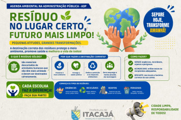 A3P NOS ÓRGÃOS PÚBLICOS: SERVIDORES CONSCIENTES FORTALECEM A SUSTENTABILIDADE